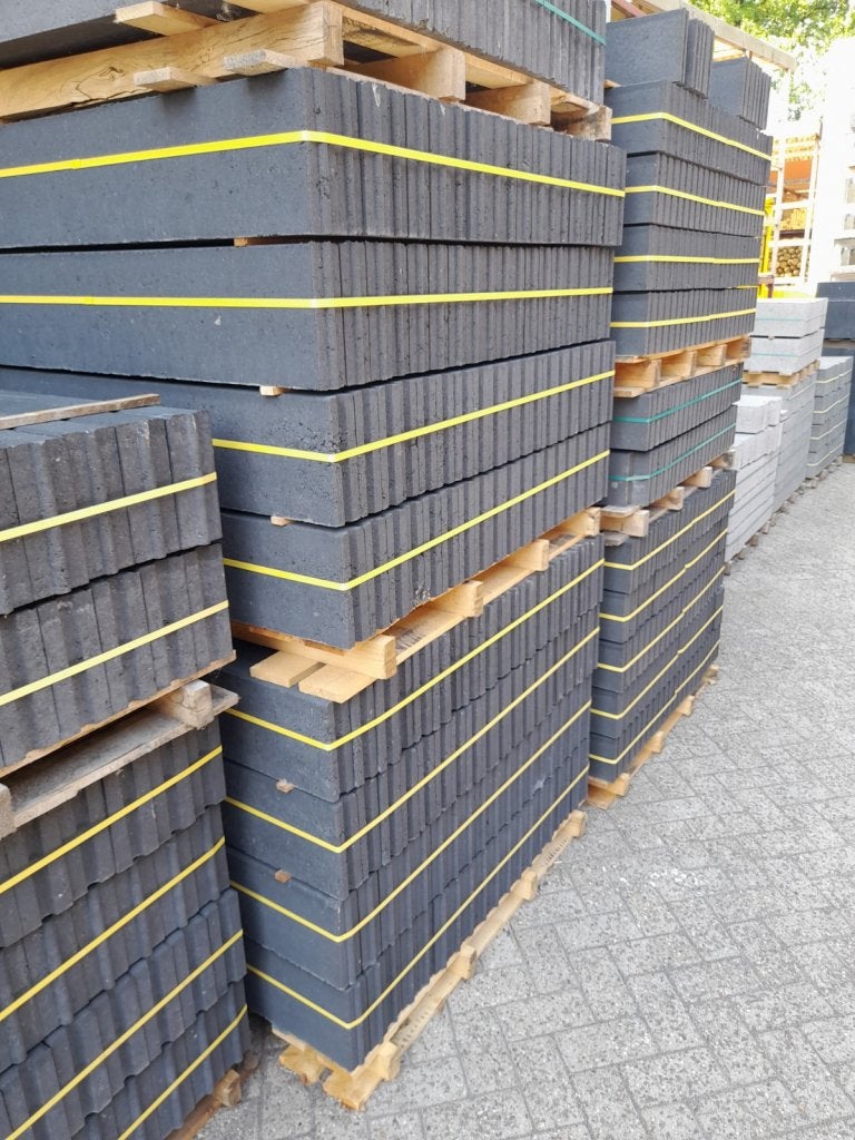 Betonbanden / opsluitbanden antraciet en grijs  (*), Tuin en Terras, Tegels en Klinkers, Niet ingevuld, Nieuw, Niet ingevuld, Ophalen
