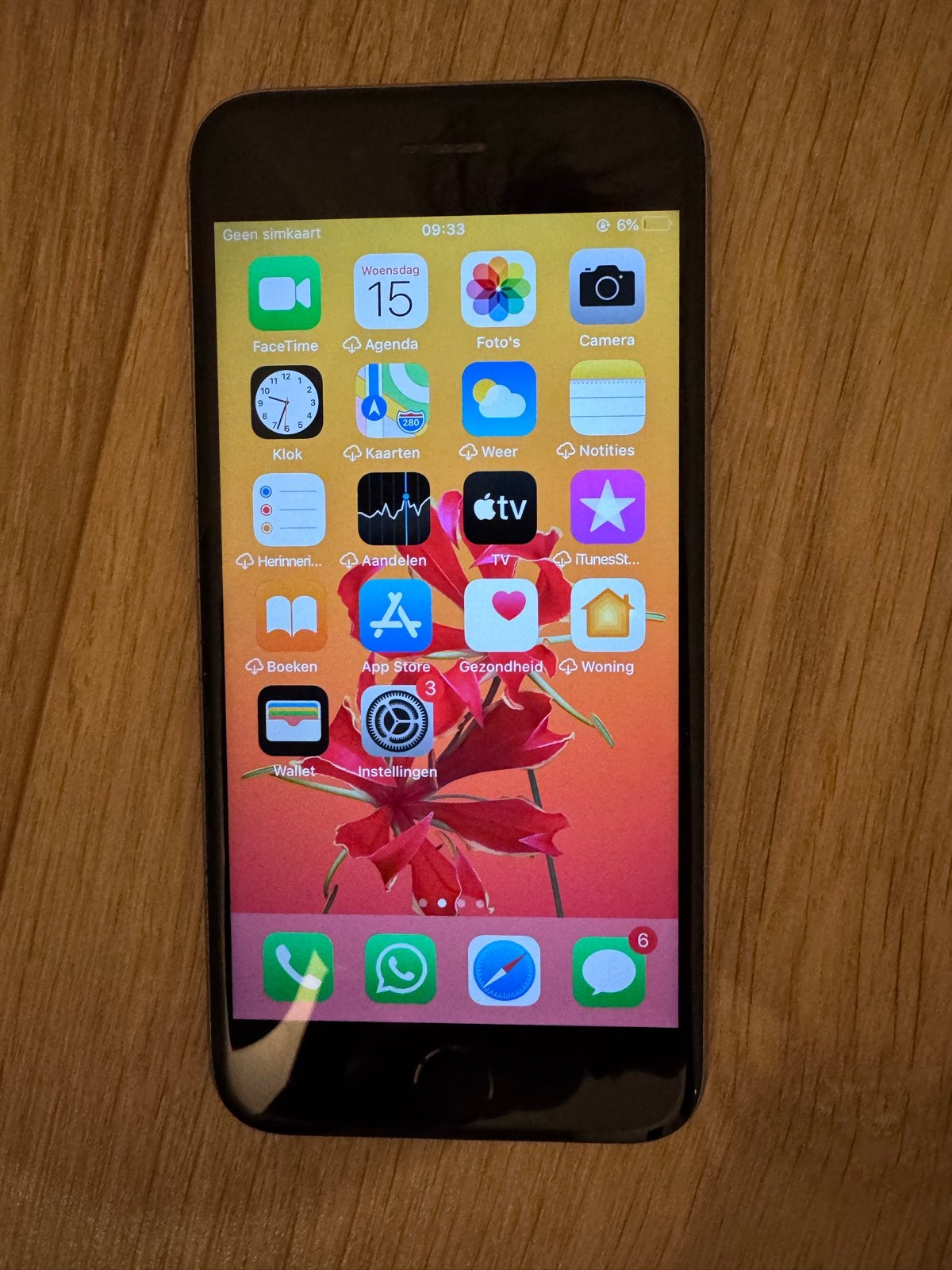 iPhone 6S 32GB - Goede staat, 80% batterijconditie, Gebruikt, 32 GB, Ophalen of Verzenden, Zonder simlock