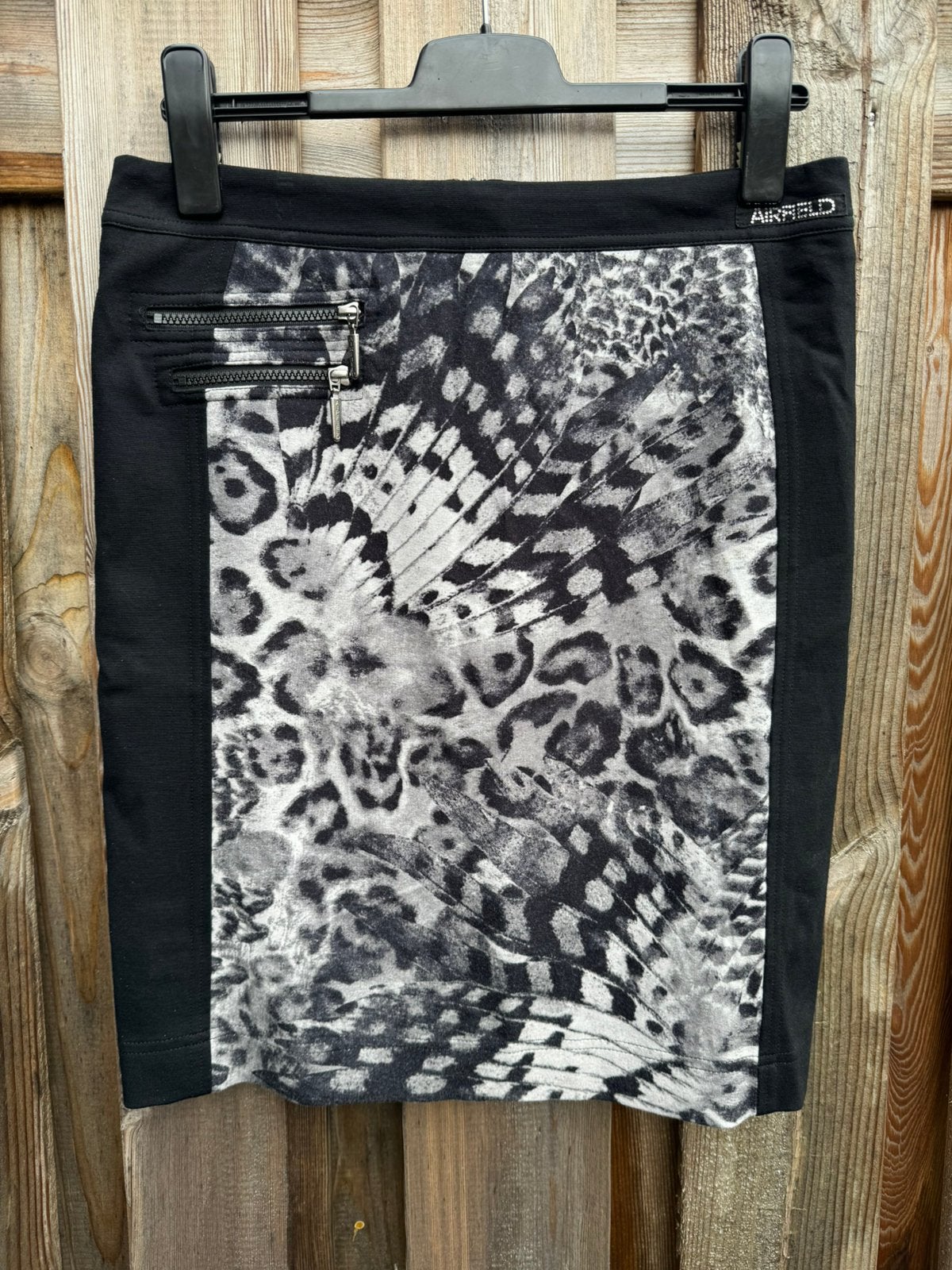 *Airfield* Super leuke Rok mt 40 Als Nieuw!, Maat 38/40 (M), Verzenden, Zwart, Zo goed als nieuw
