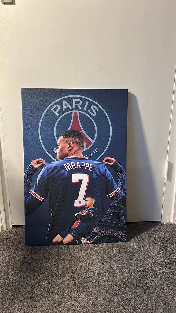 Mbappé poster PSG 60 bij 40, Ophalen of Verzenden