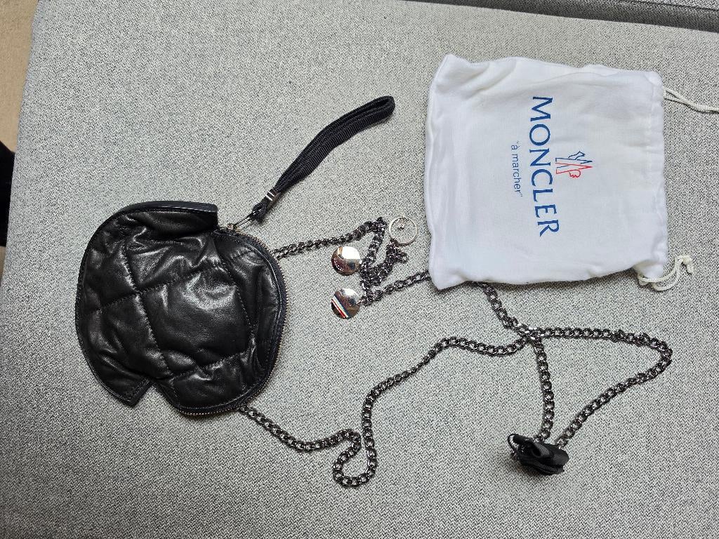 Moncler tasje, Verzenden, Nieuw, Zwart, Schoudertasje