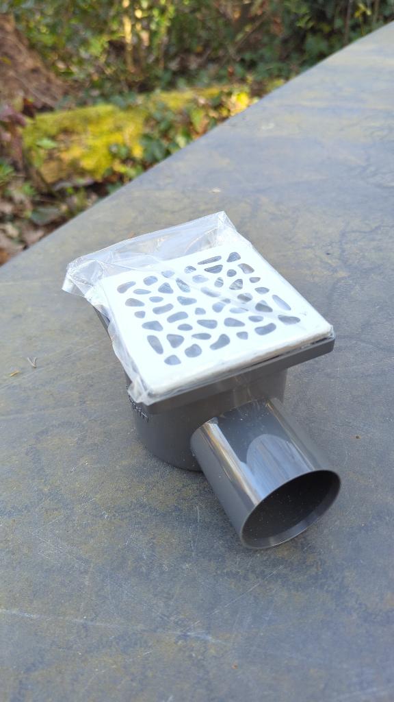 douche afvoerputje, Ophalen of Verzenden, Nieuw, Chroom, Douche