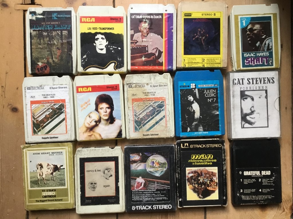 8 tracks. Pink Floyd, David Bowie, Beatles, Cd's en Dvd's, Ophalen of Verzenden, Gebruikt, Pop, 1 bandje