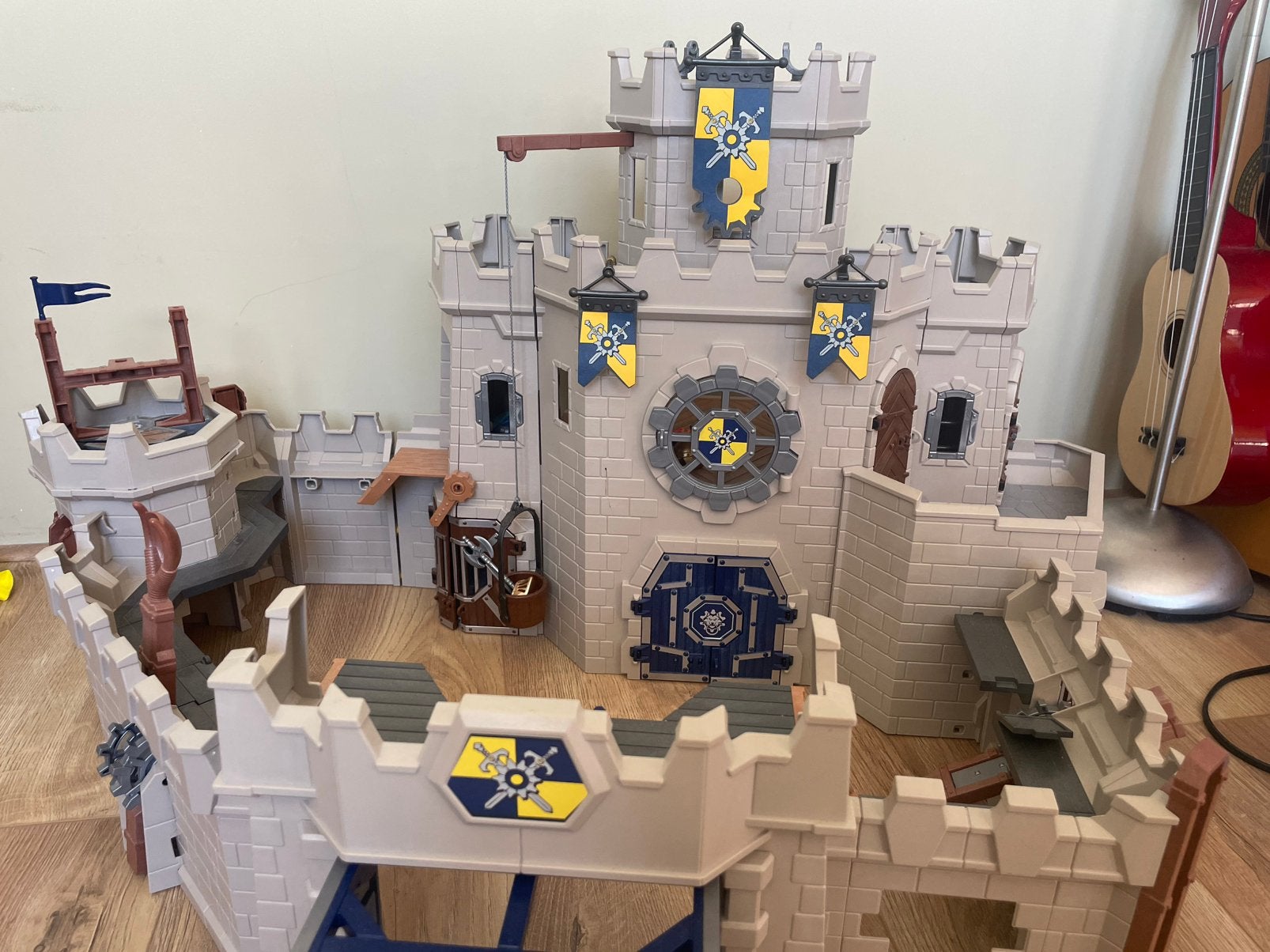 Playmobile kasteel met ridders, Ophalen, Gebruikt