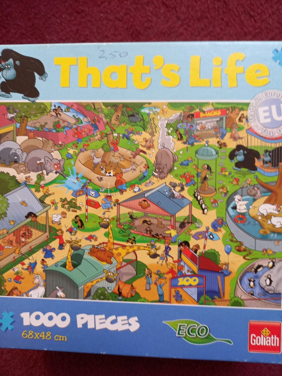 Puzzel That's Life, Ophalen of Verzenden, Meer dan 50 stukjes
