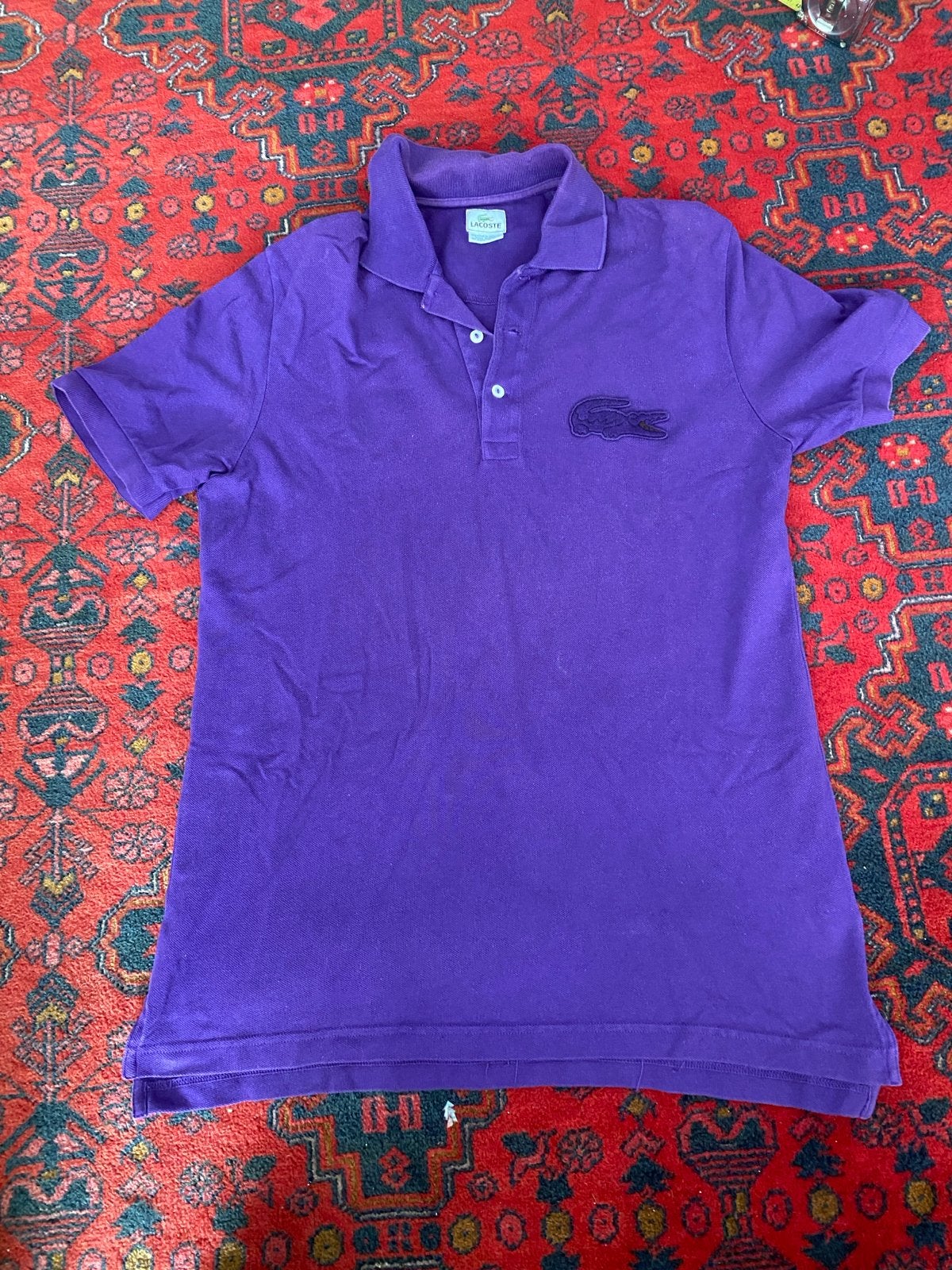 Paarse Lacoste polo - Maat 4, Kleding | Dames, Paars, Korte mouw, Gedragen, Ophalen