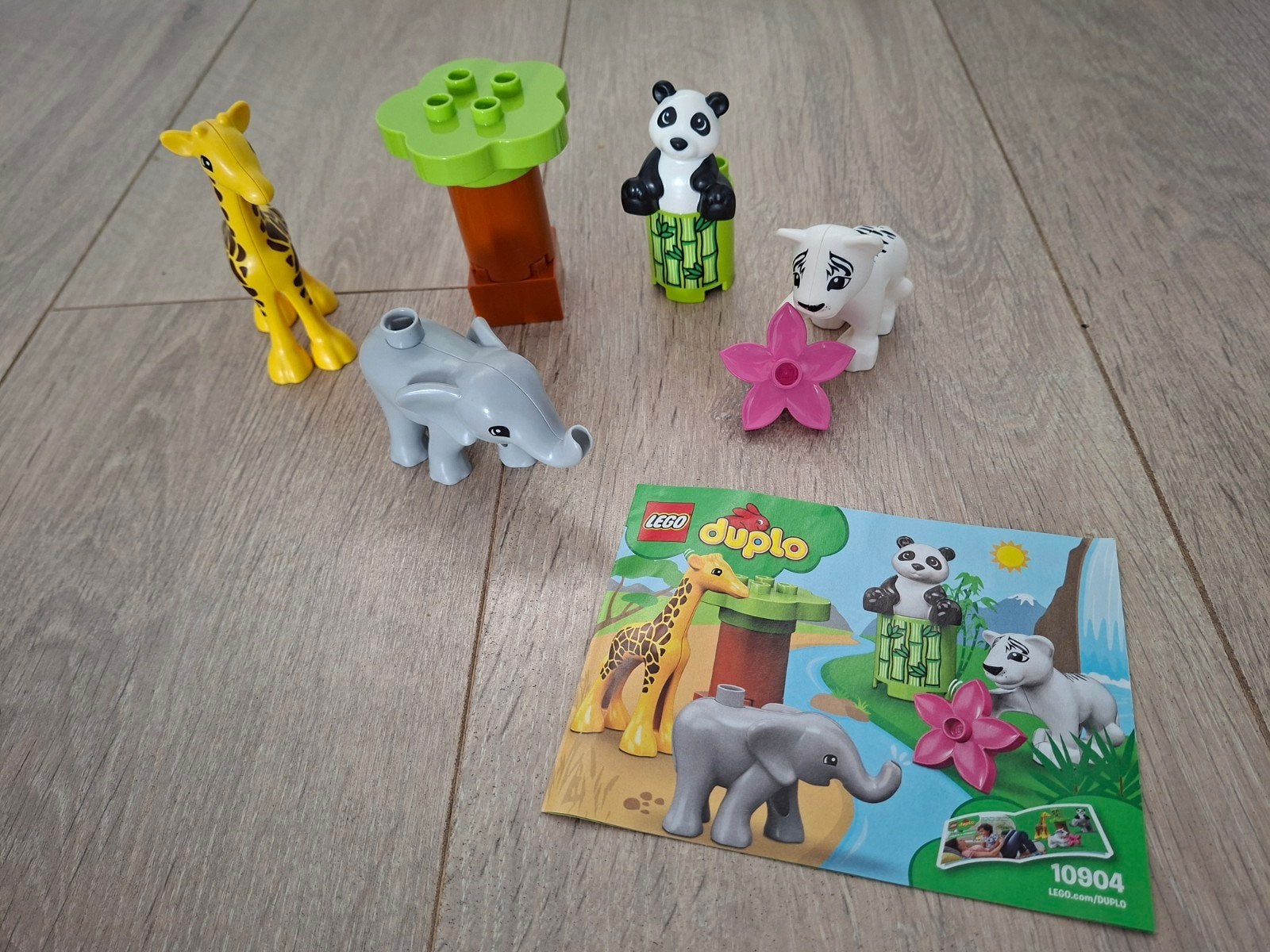 Lego Duplo dieren setnr 10904, Ophalen of Verzenden, Zo goed als nieuw, Duplo