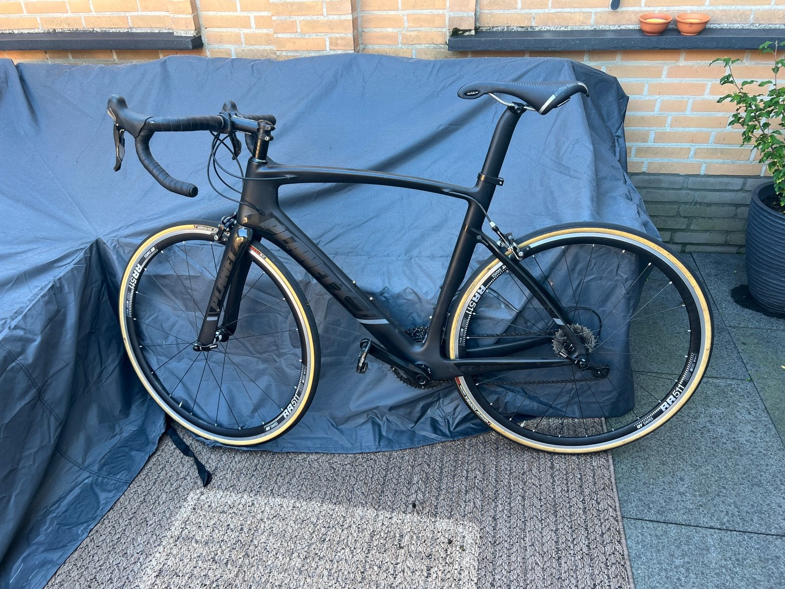 Planet X racefiets zwart, Gebruikt, Carbon, Overige maten, Meer dan 20 versnellingen