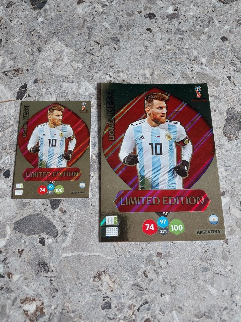 Messi 2x Limited Edition 2018, Verzamelen, Ophalen of Verzenden, Nieuw, Buitenlandse clubs, Overige typen