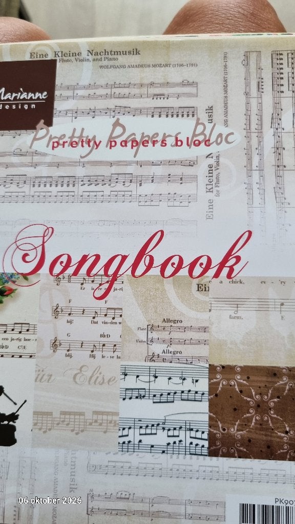 Scrapbook karton vellen Marianne Design, Ophalen of Verzenden, Zo goed als nieuw, Papier of Karton, Overige merken