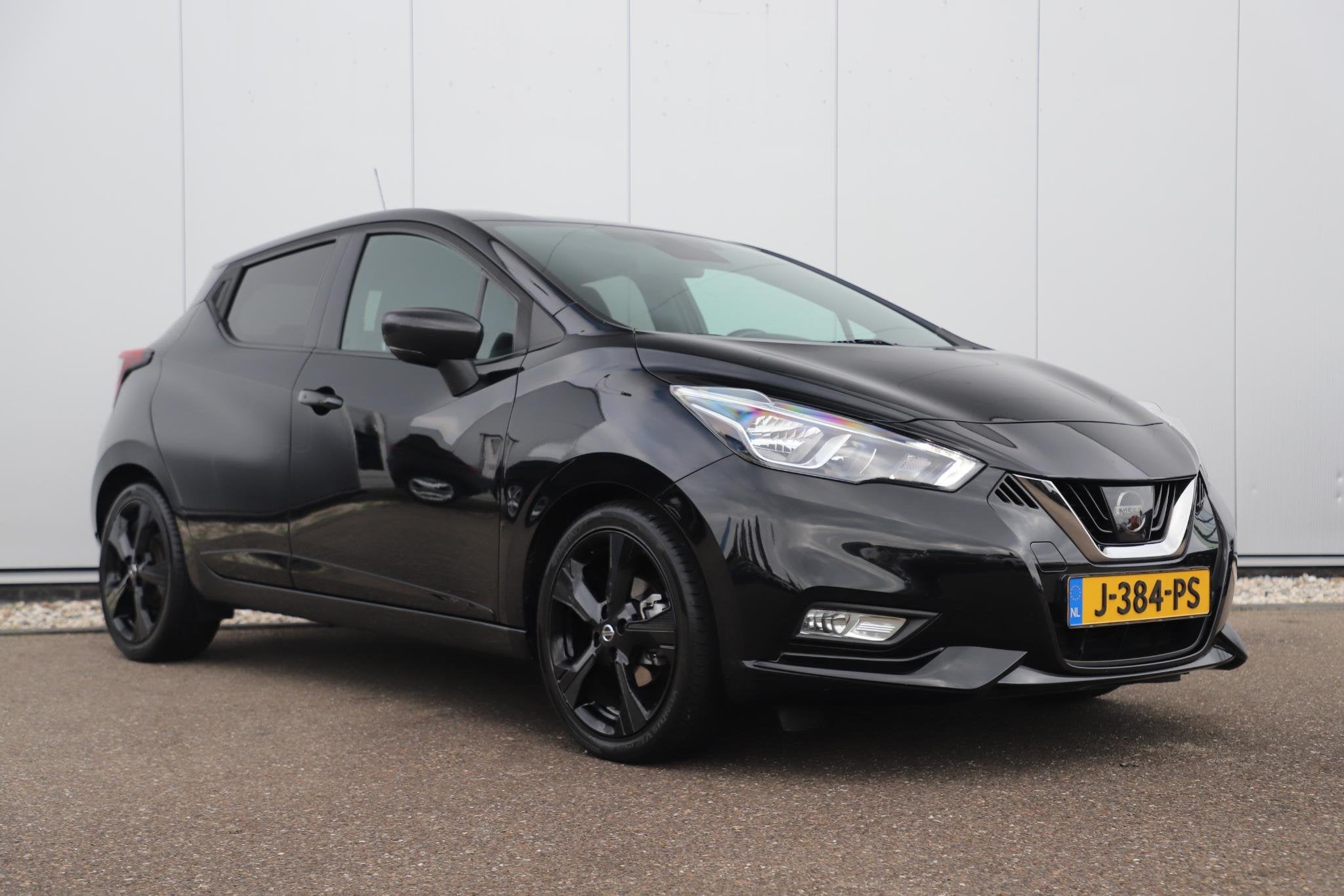 Nissan Micra 1.0 IG-T N-Sport Black Edition 101PK 17 inch LM, Auto's, Voorwielaandrijving, Met garantie (alle), Zwart, Origineel Nederlands