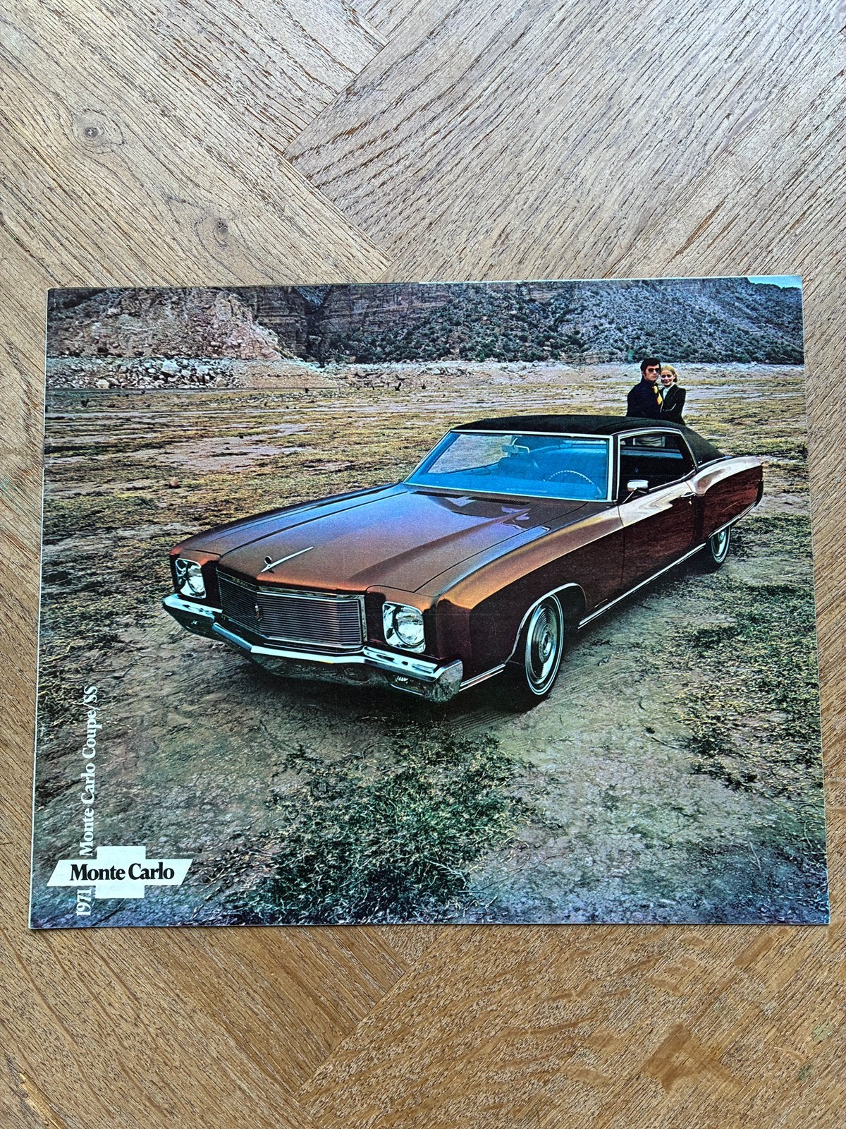 1971 Chevrolet Monte Carlo brochure, Verzenden, Zo goed als nieuw, Chevrolet