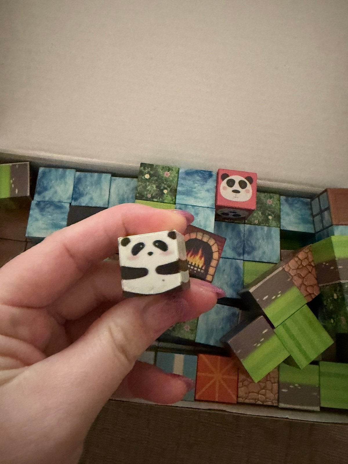 Magnetische blokjes 100 stuks minecraft thema, Ophalen of Verzenden, Nieuw