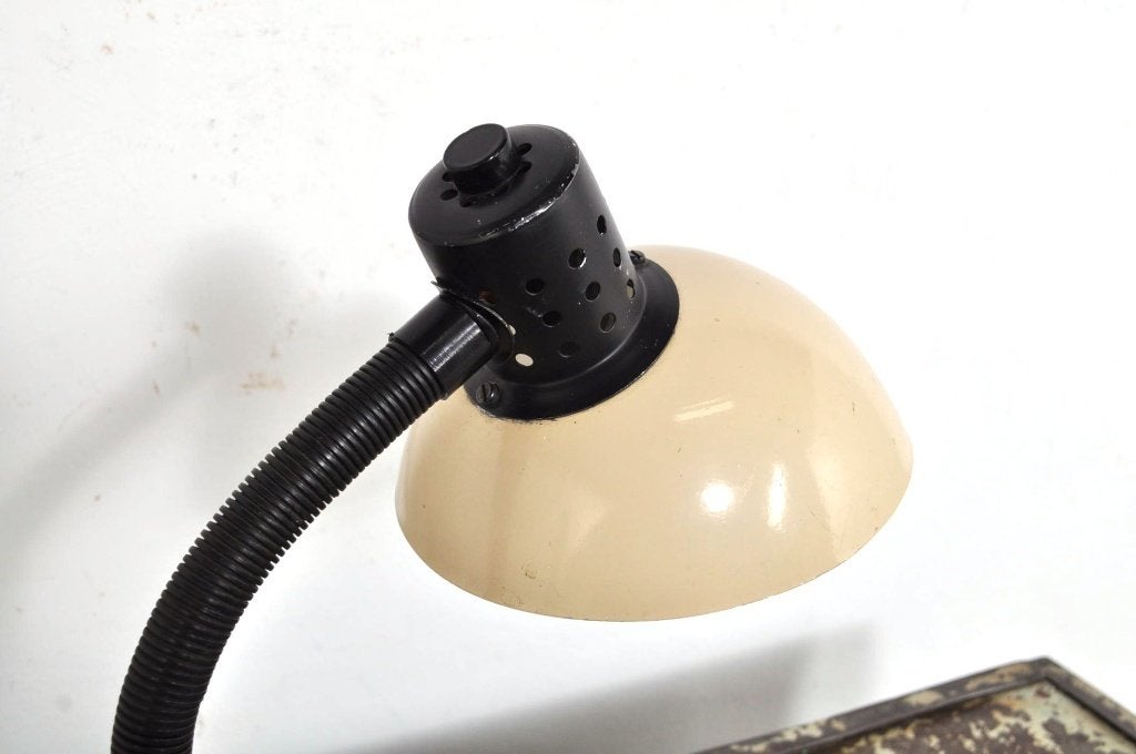 Vintage tafellamp Frans bureaulamp lamp jaren 70, Ophalen of Verzenden, Gebruikt, Bureaulamp, Vintage