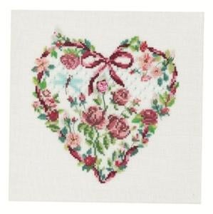 Borduurpakket Rose and Dragonfly Heart BK626, Geen, Geen, Nieuw, Ophalen of Verzenden