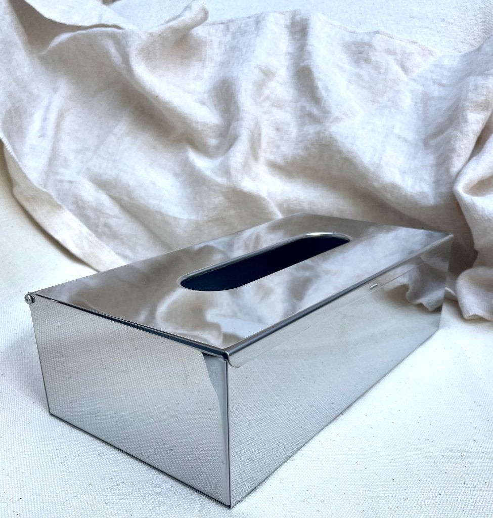 Geesa Hotel Tissuehouder / Tissue Box – Chroom, Ophalen of Verzenden, Zo goed als nieuw, Zilver, Overige typen