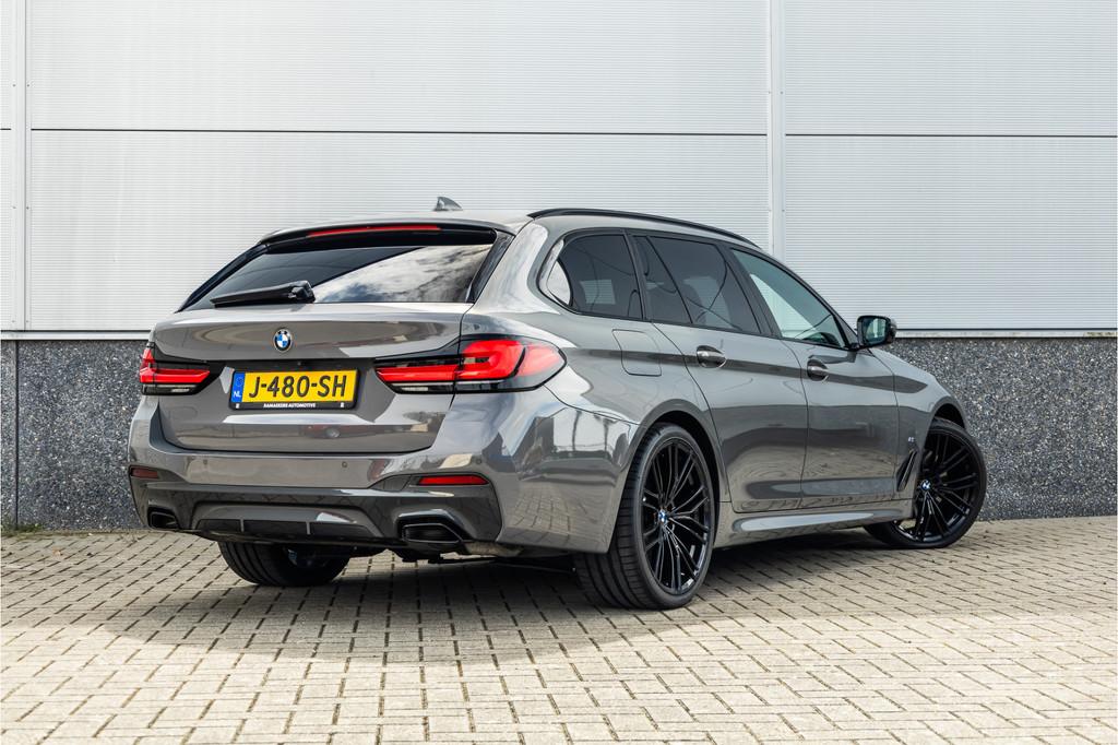 BMW 5 Serie Touring 530i High Executive M-Sport 20inch / Ber, Automaat, 1998 cc, Achterwielaandrijving, Gebruikt