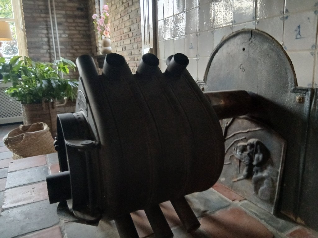 Bullerjan houtkachel, Ophalen, Gebruikt, Vrijstaande haard, Houthaard