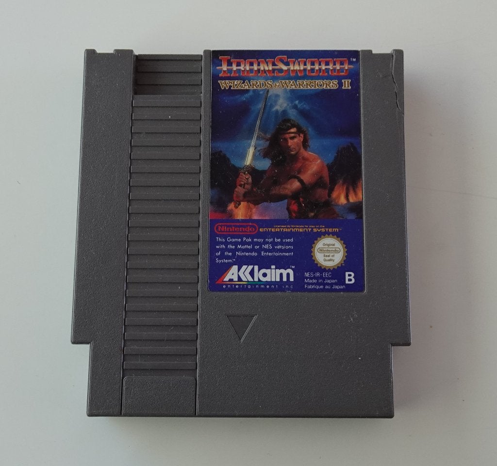 Iron Sword : Wizards and Warriors II voor Nintendo NES, 1 speler, Zo goed als nieuw, Vanaf 12 jaar, Ophalen