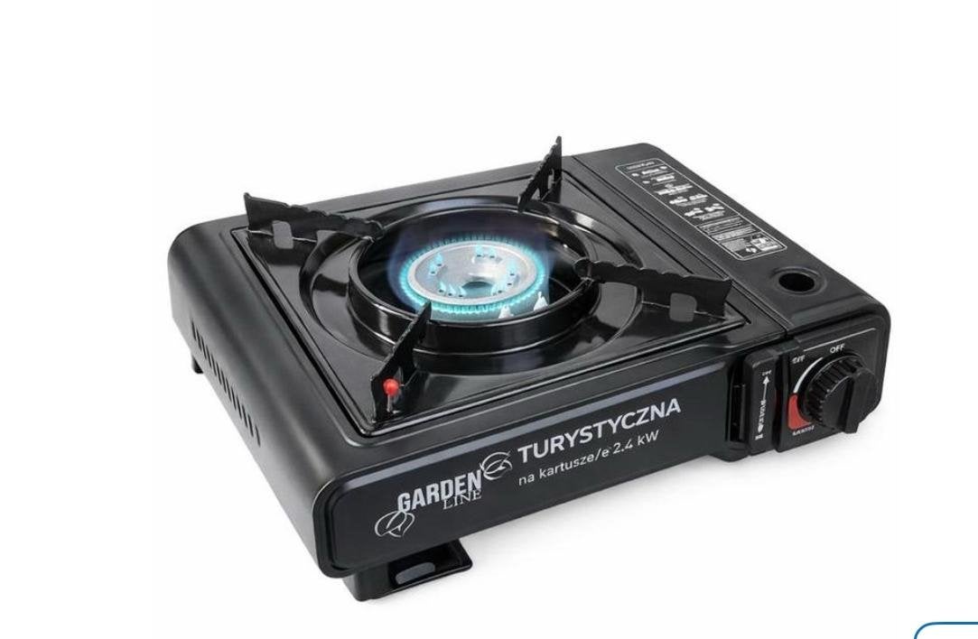 Gaspit / Campinggasfornuis Garden Line 2.4 kW, Caravans en Kamperen, Kampeeraccessoires, Ophalen of Verzenden, Nieuw