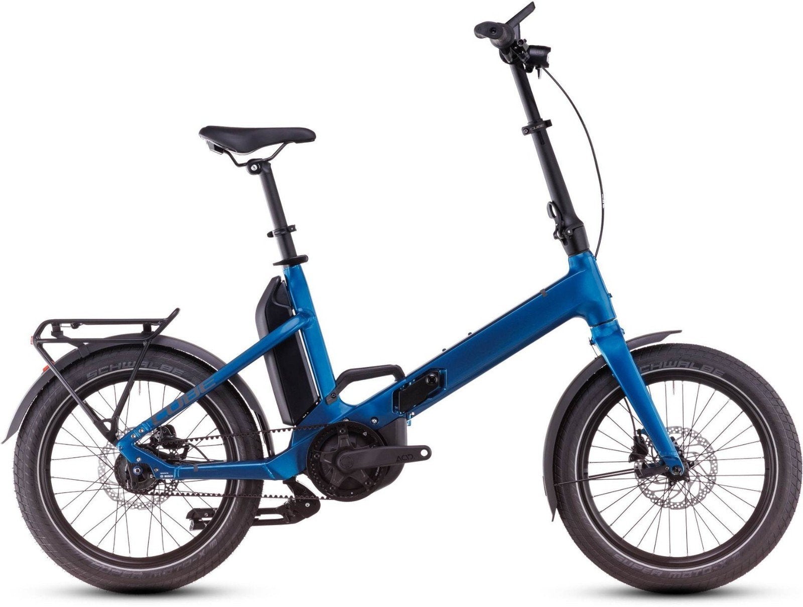Cube Compact Hybrid Fold E-bike - Zo goed als nieuw, Ophalen, Zo goed als nieuw, 51 tot 55 cm, Cube