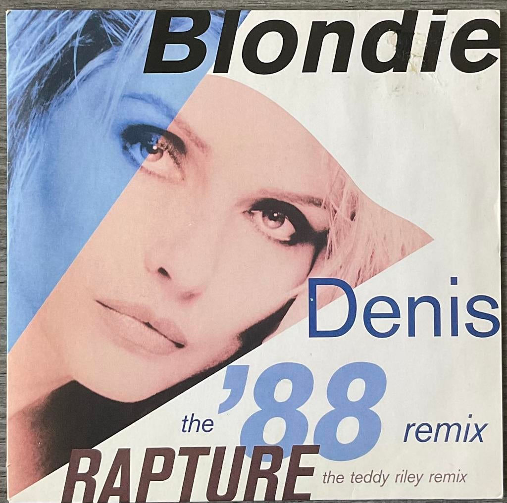 Blondie - Denis the ‘88 remix (UK) HEEL MOOI (UKop50), Cd's en Dvd's, Vinyl Singles, Verzenden, Single