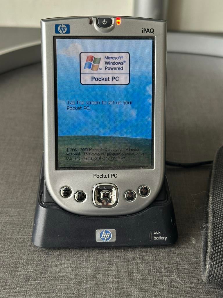 HP iPAQ Pocket PC h4100 met Windows Mobile 2003, Telecommunicatie, Pda's, Gebruikt, Windows Mobile, Met stylus of aanraakpen, Ophalen of Verzenden