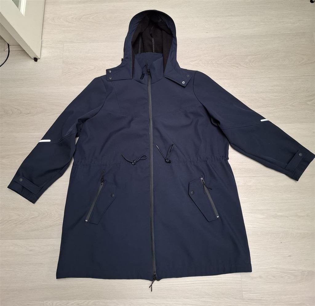 Jas, Softshell, C&A, maat 54, erg netjes, Kleding | Dames, Grote Maten, Ophalen of Verzenden, Zo goed als nieuw, Blauw, Jas of Mantel