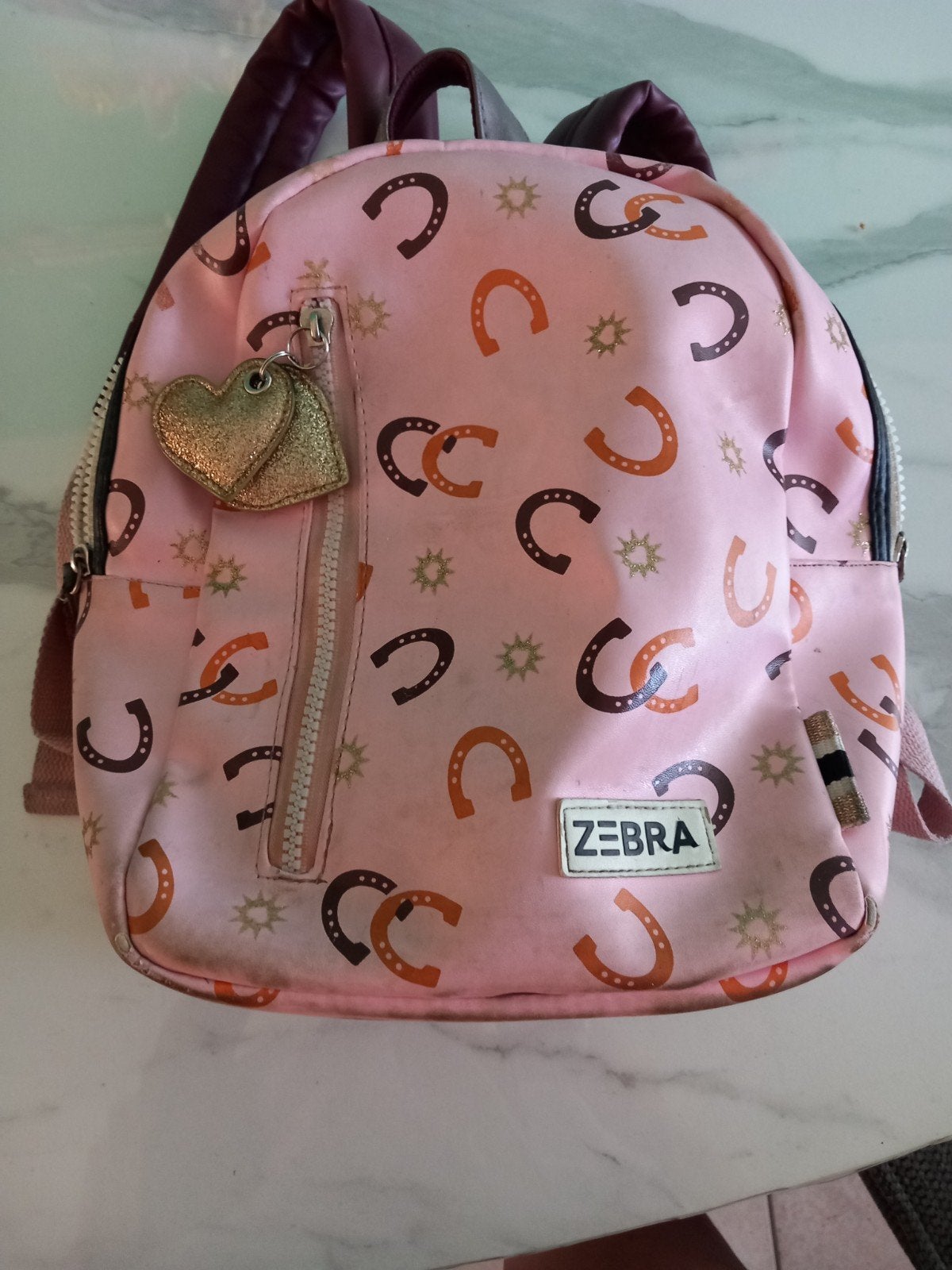 school rugtas roze Merk zebra, Ophalen, Zo goed als nieuw, Overige merken, 30 tot 45 cm