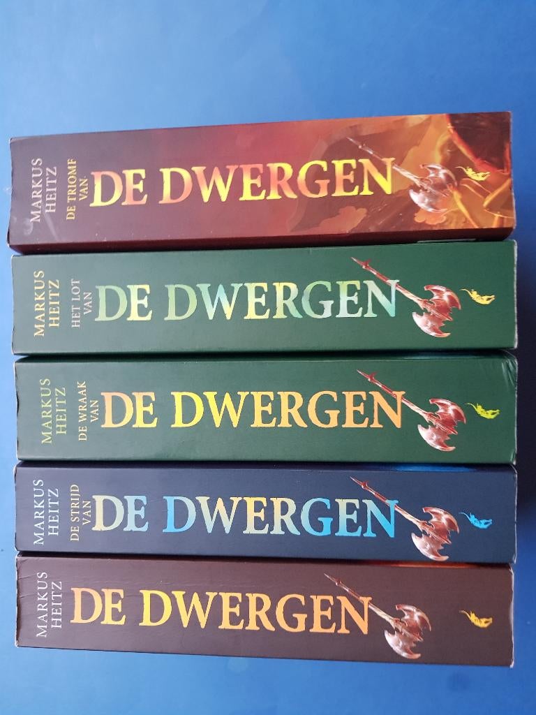 de Dwergen 1 t/m 5 - Markus Heitz, Boeken, Verzenden, Zo goed als nieuw