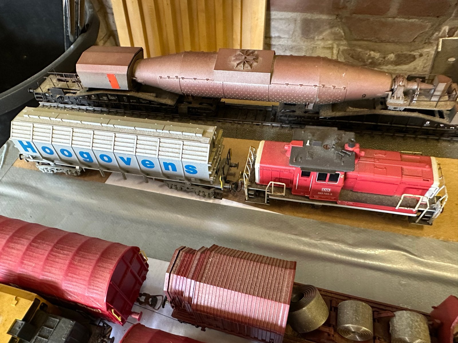 Marklin H0 Hoogovens set inc torpedowagen, Hobby en Vrije tijd, Overige merken, Gelijkstroom of Wisselstroom, Ophalen of Verzenden