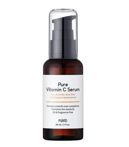 Korean cosmetics Purito Pure Vitamin C Serum 60 ml, Ophalen of Verzenden, Nieuw, Gehele gezicht, Verzorging