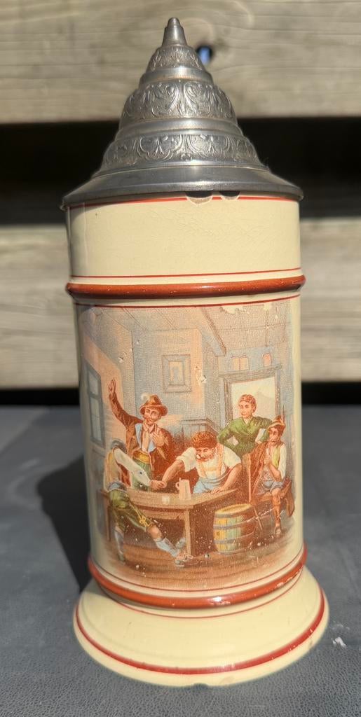 Oude stenen bierpul, Ophalen of Verzenden