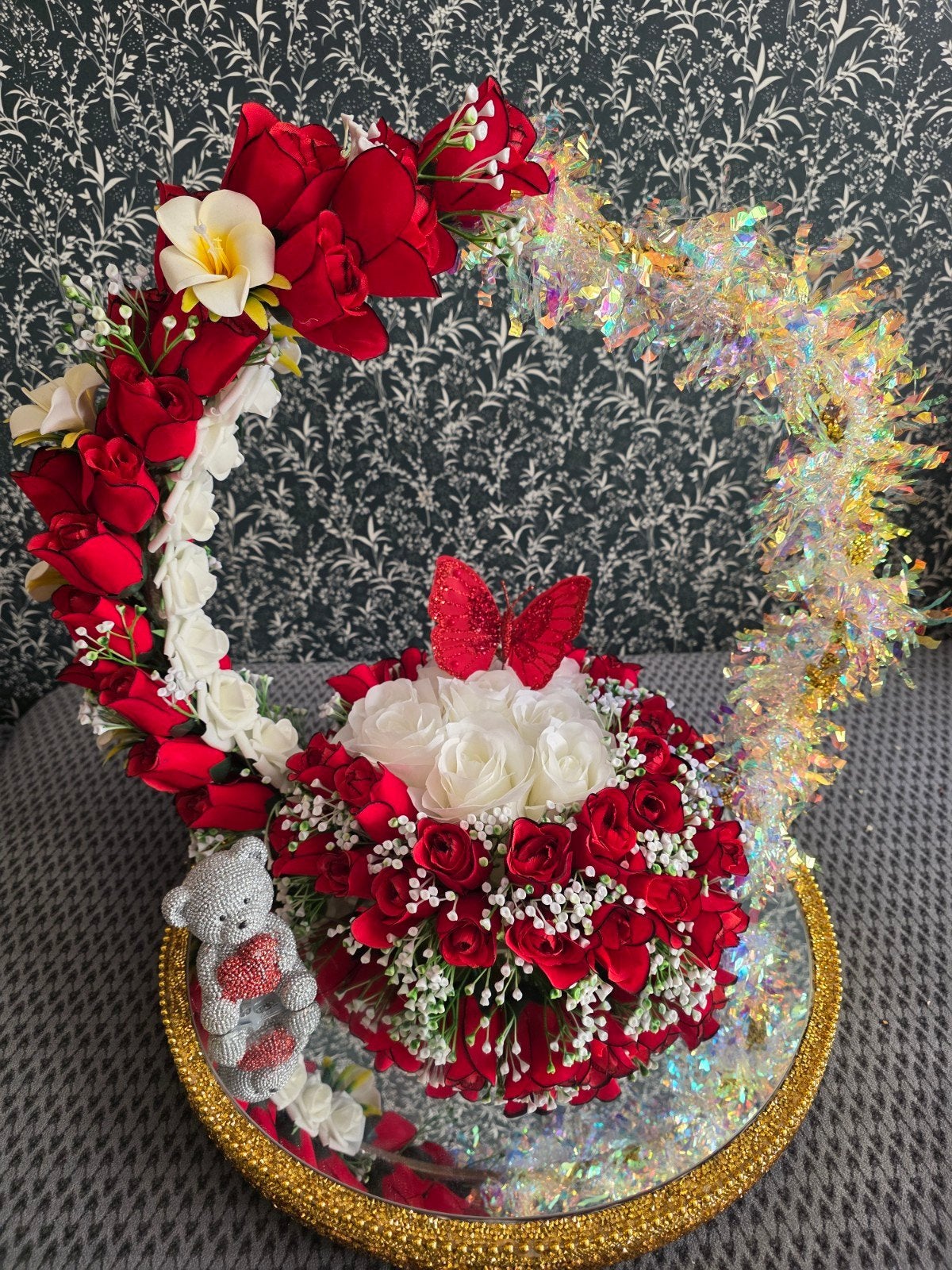 Luxe Handgemaakte Bloemstukken & Boeketten - Verloving / Tro, Sieraden, Tassen en Uiterlijk, Ophalen of Verzenden, Nieuw, Overige kleuren
