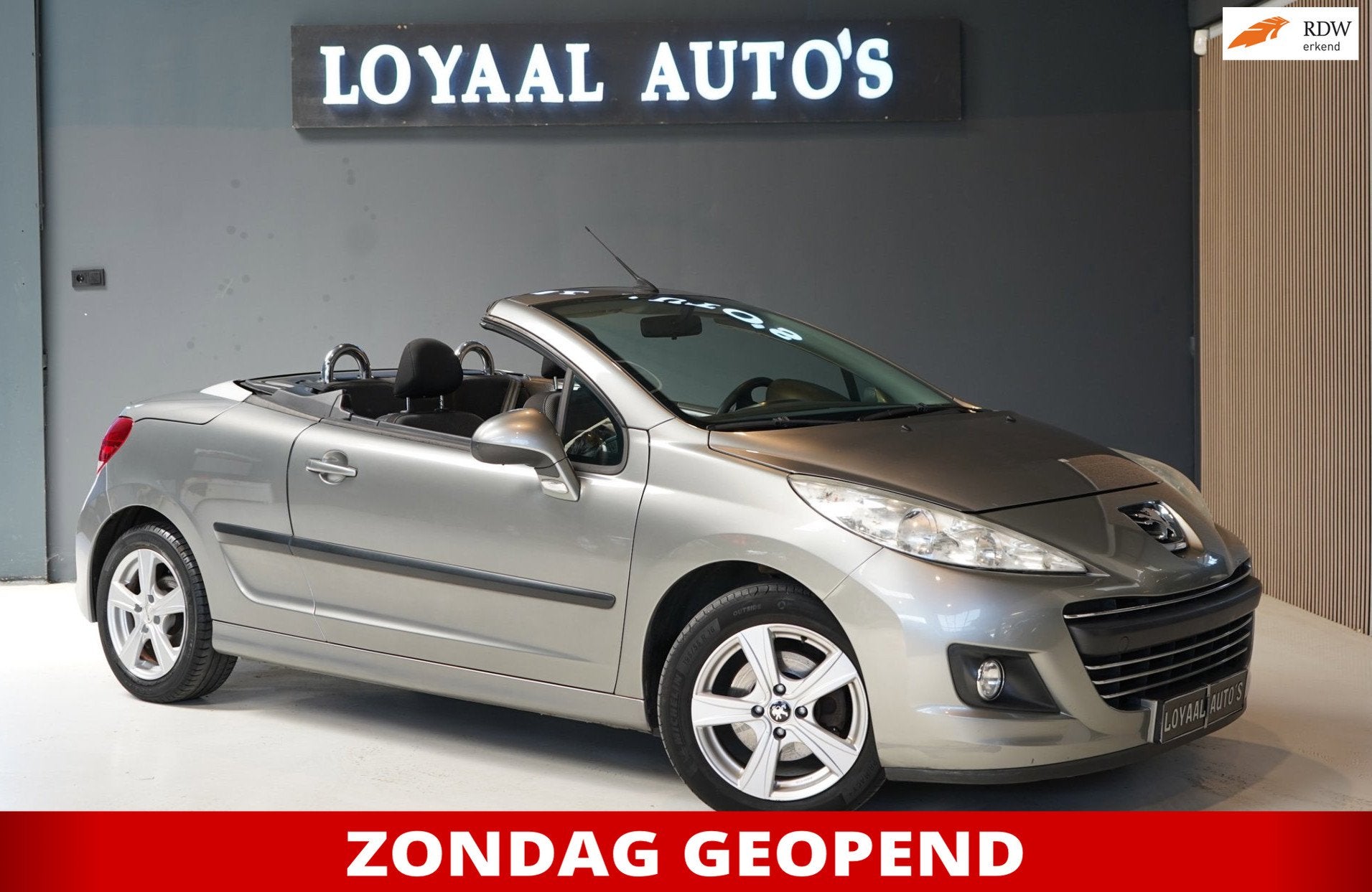 Peugeot 207 CC 1.6 VTi | ELEK.RAMEN | APK., Auto's, Peugeot, Voorwielaandrijving, Euro 5, 15 km/l, Gebruikt