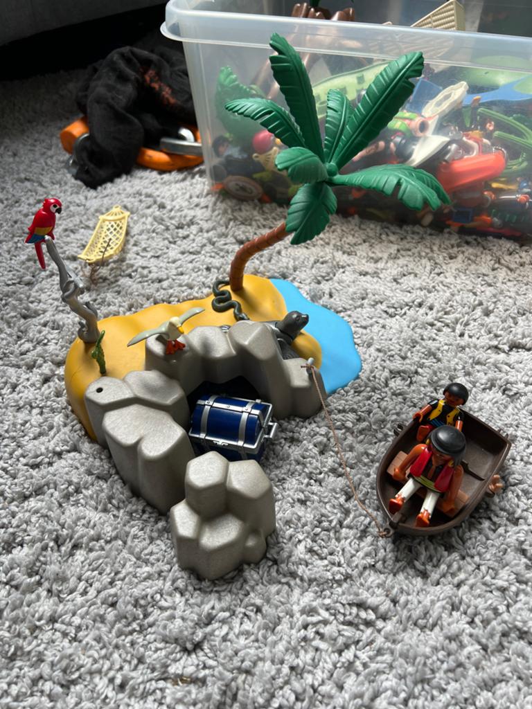 Playmobil Pirateneiland, ridders en meer, Ophalen, Zo goed als nieuw