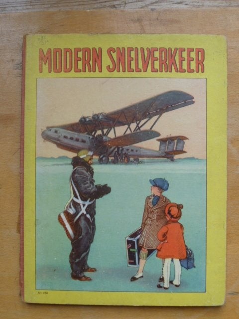 Schaars platenboek. Modern snelverkeer.Luchtvaart.Transport., Ophalen of Verzenden, Gelezen, Non-fictie
