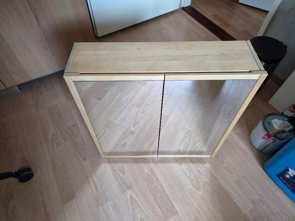 spiegelkast, Huis en Inrichting, Badkamer | Badkamermeubels, Ophalen, 50 tot 100 cm, Minder dan 25 cm, Minder dan 100 cm