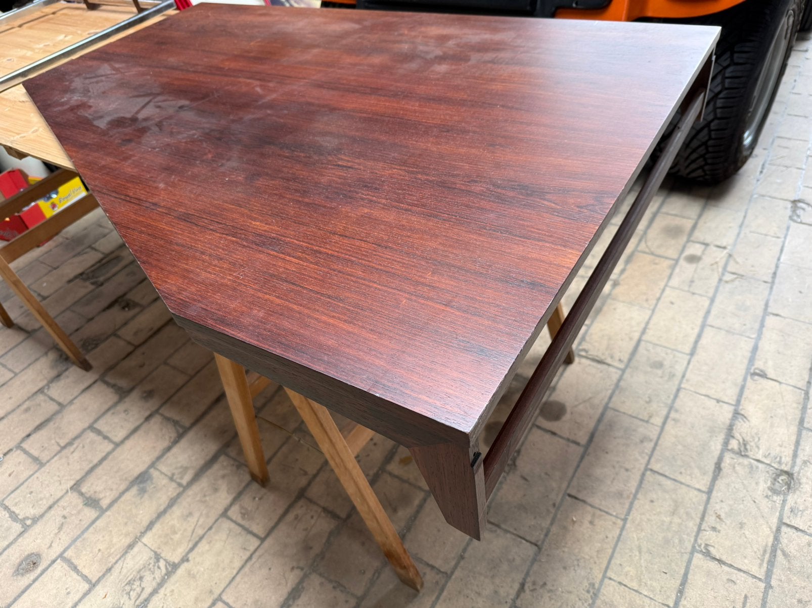 Kai Kristiansen modulair FM systems Denmark wand tafel buro, Antiek en Kunst, Antiek | Meubels | Tafels, Ophalen