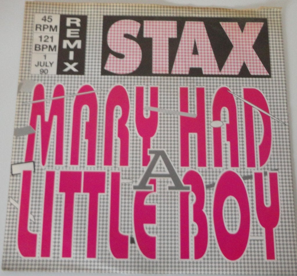 Stax > Mary had a little boy, Ophalen of Verzenden, Gebruikt, 7 inch, Pop