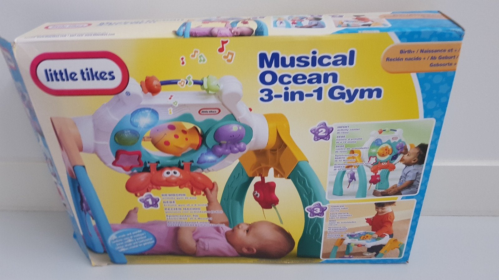 Little Tikes Musical Ocean 3-in-1 Gym, Ophalen, Zo goed als nieuw, Speelkleed, Met licht