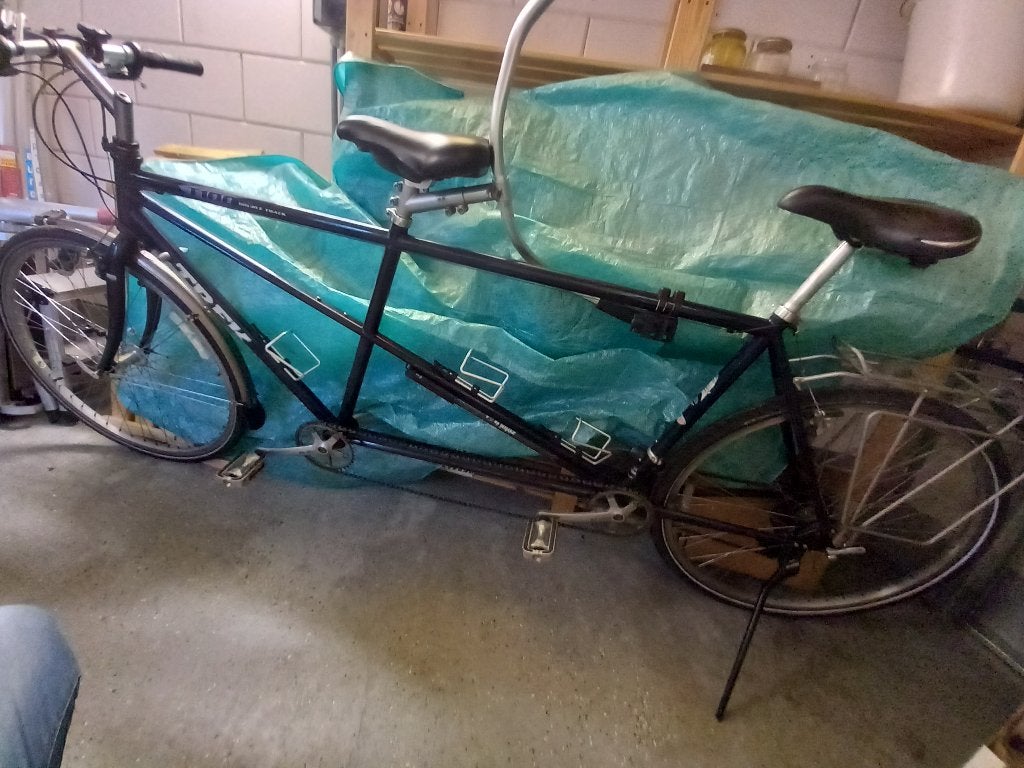 Sporttandem, Fietsen en Brommers, Fietsen | Tandems, Gebruikt, Velgrem, 51 tot 55 cm, Meer dan 20 versnellingen