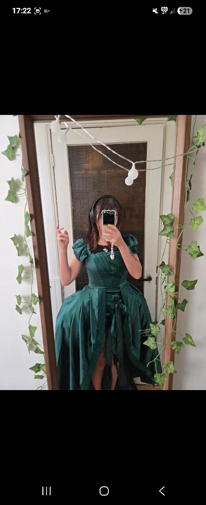 Agnes Demille cosplay van wednesday, Miccostumes, Carnaval, Ophalen of Verzenden, Zo goed als nieuw