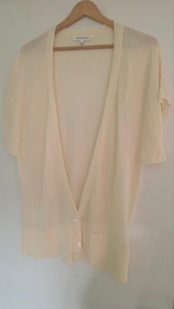 Zomervest korte mouw creme xxl is nieuw, Kleding | Dames, Beige, Maat 46/48 (XL) of groter, Nieuw, Ophalen of Verzenden