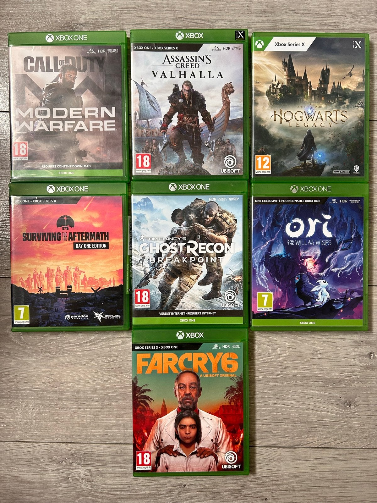 Xbox One/Series X games: Call of Duty, Assassin's Creed, Hog, Spelcomputers en Games, Online, Gebruikt, Vanaf 18 jaar, 1 speler