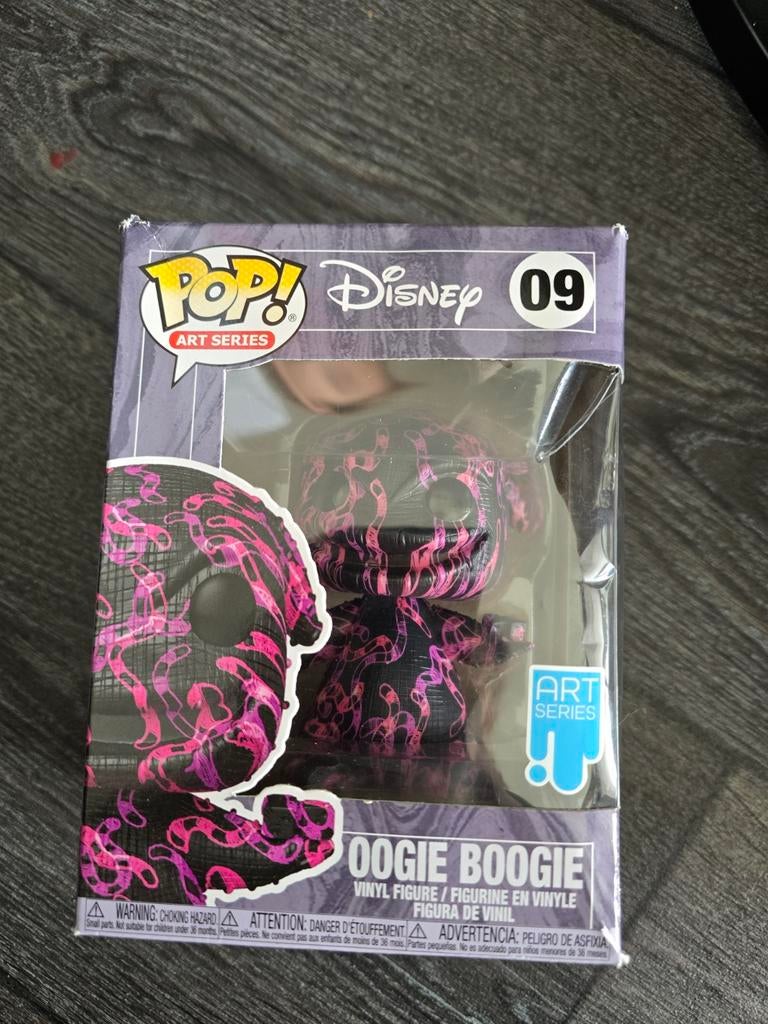 Funko Pop! Disney Art Series 09 Oogie Boogie (kleine schade), Ophalen of Verzenden, Nieuw