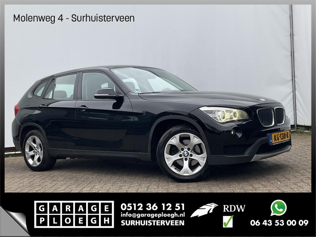 BMW X1 sDrive20d High Executive Leer Trekhaak Cruise Voll on, Euro 5, Achterwielaandrijving, 4 cilinders, Zwart