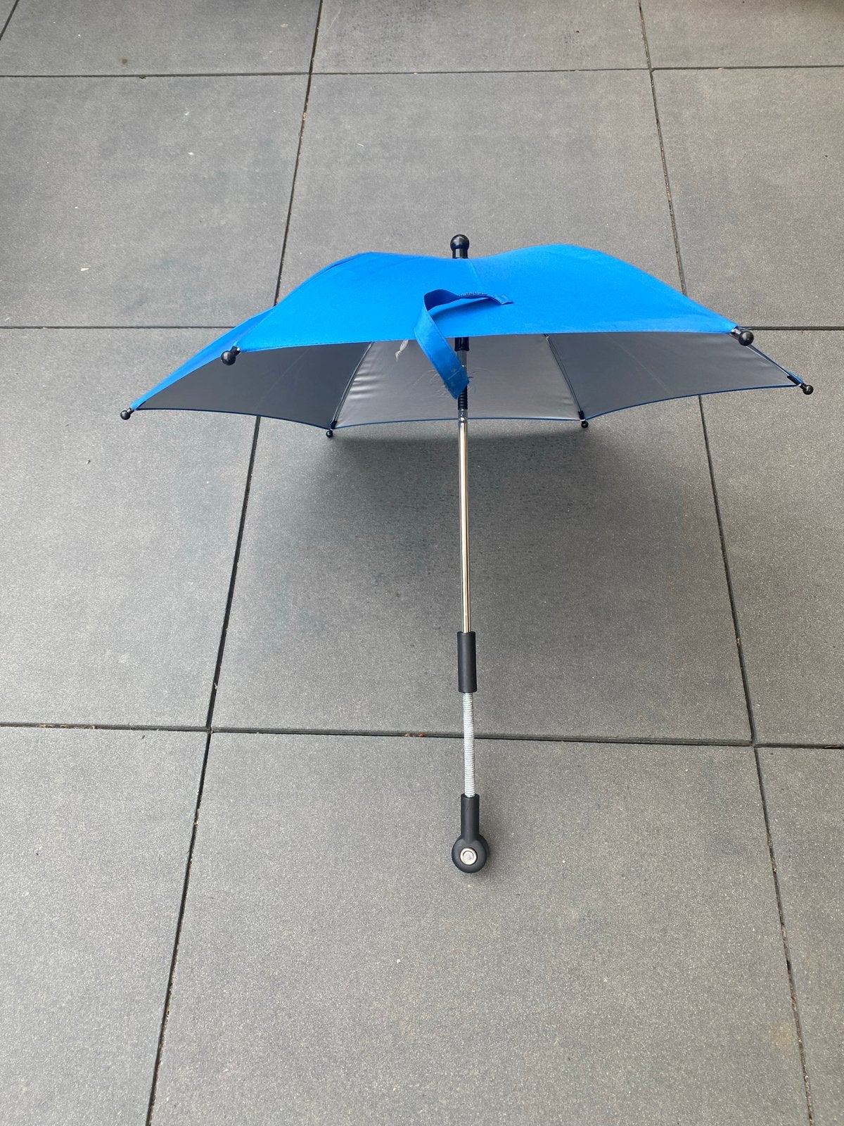 Bugaboo kinderwagen paraplu / parasol - Blauw, Kinderen en Baby's, Kinderwagens en Combinaties, Ophalen of Verzenden, Gebruikt