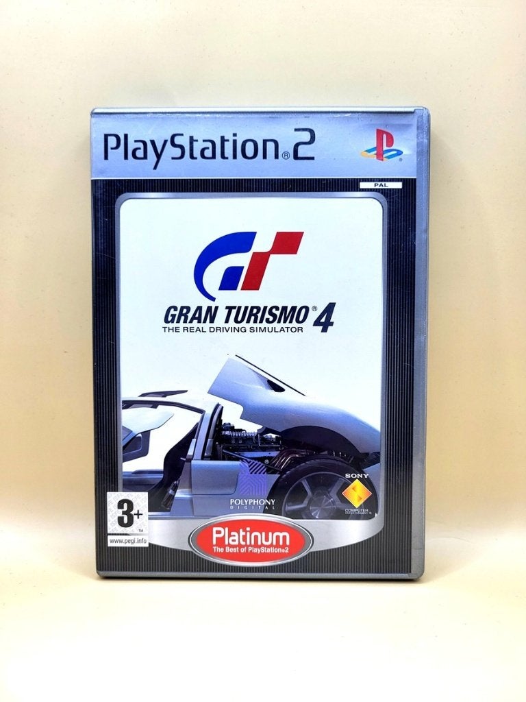 Gran Turismo 4 Platinum - PlayStation 2 - PS2, Eén computer, Ophalen of Verzenden, Zo goed als nieuw, Sony