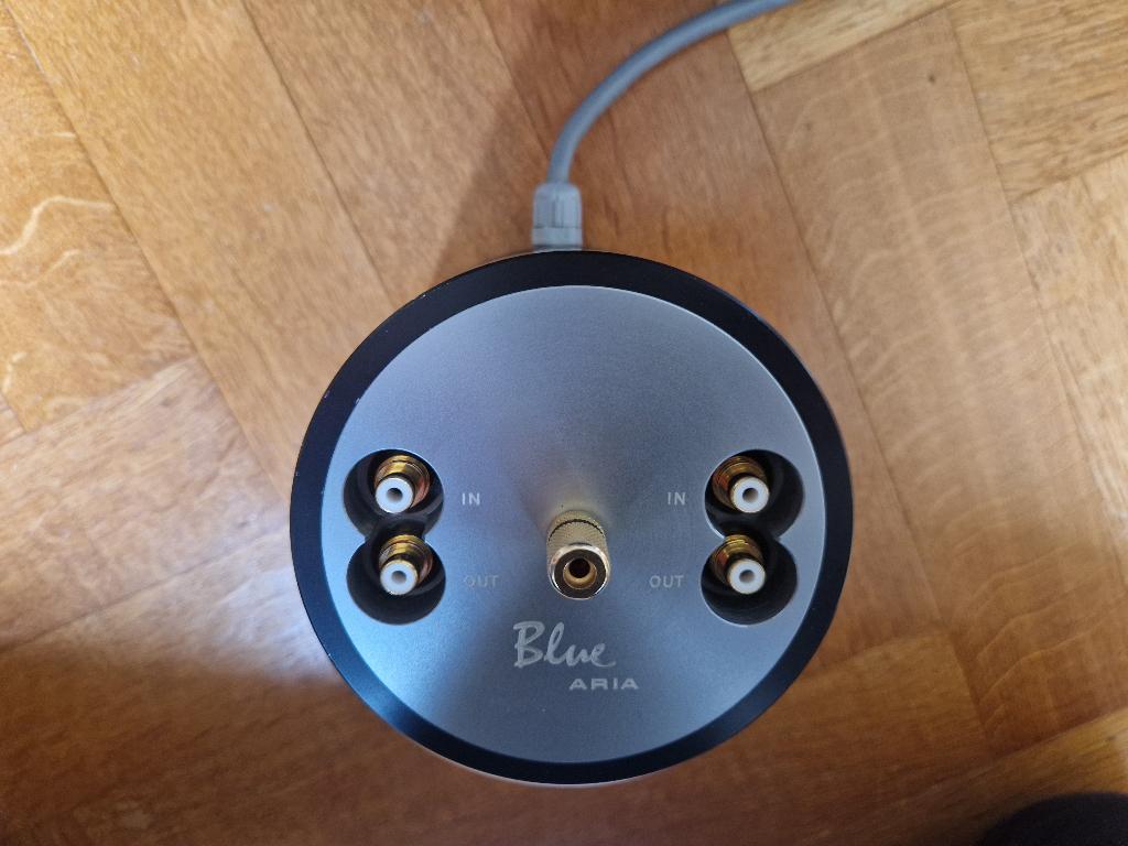 Blue Aria mc phono amp by Reto Luigi Andreoli, Overige merken, Ophalen of Verzenden, Zo goed als nieuw, Minder dan 60 watt